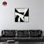 «Cubos Abstracts Canvas», art abstrait noir et blanc par Notoriart-104452506-112213638