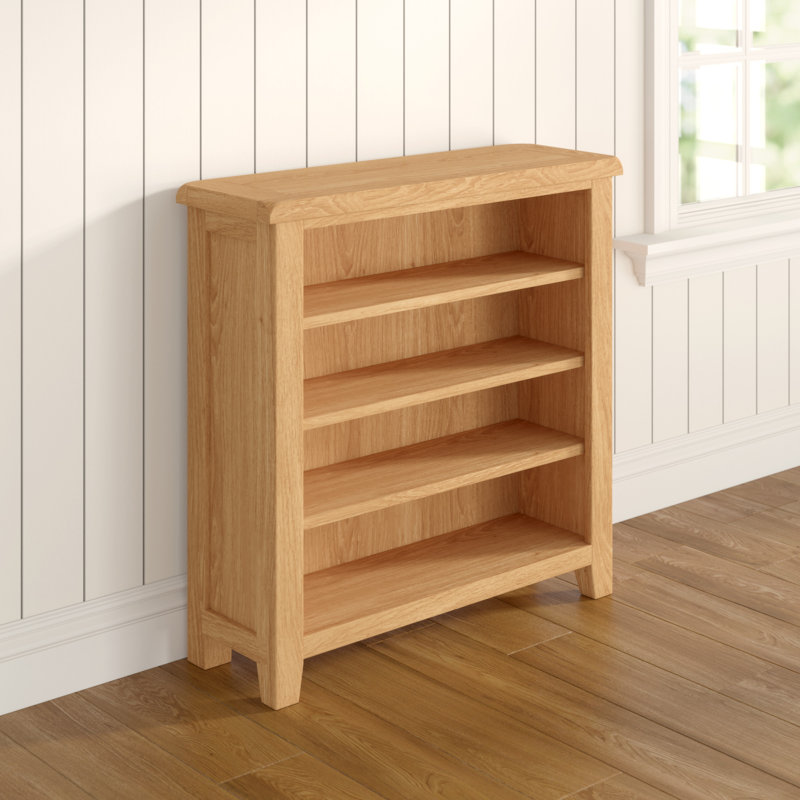 Rothbury 90cm H x 90cm W Solid Wood Standard Bookcase
