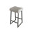Pantanella Upholstered Faux Leather Counter Stool with Iron Frame-1975575031