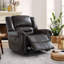 Fauteuil inclinable manuel surdimensionné 40,9 po Chemika-762831533