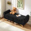 Banc en velours côtelé de conception moderne avec banc de rangement, banc en bois pour chambre à coucher, couloir-1984297580