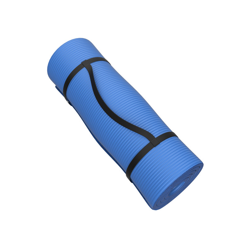 Tapis de couchage en mousse pour camping Wakeman Outdoor 1,25 pouces, Bleu