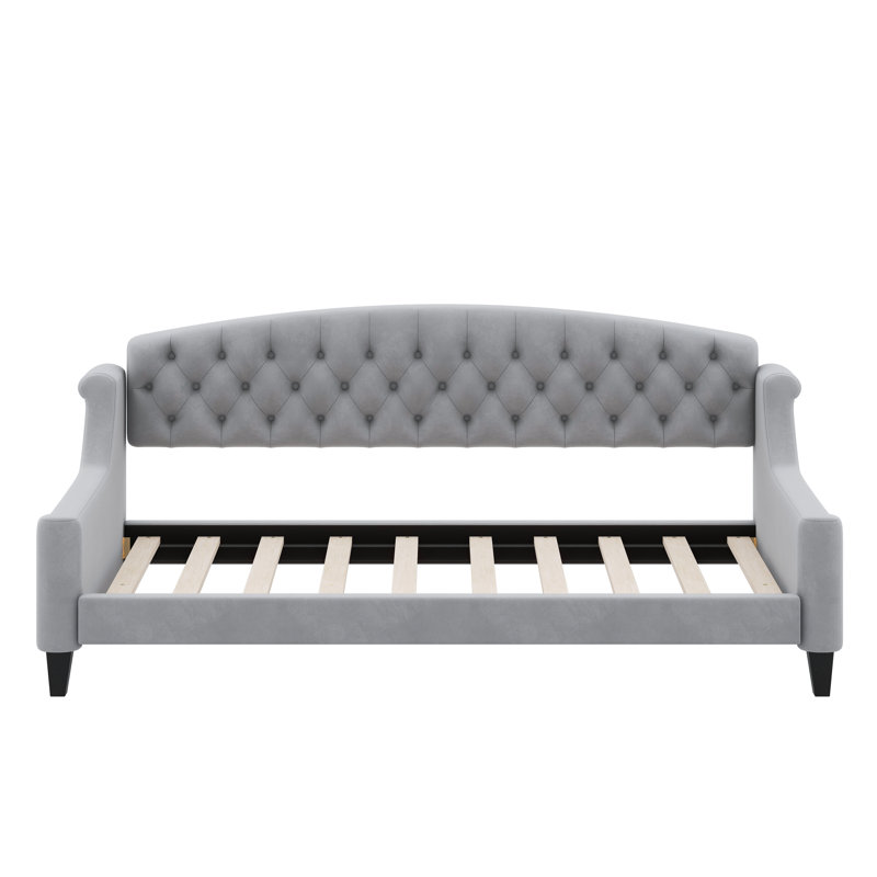 Modern Luxury Button Daybed, Twin