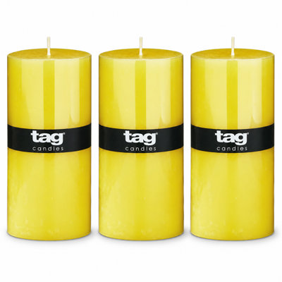 Ensemble de 3 colonnes Color Studio 3X6 jaune