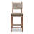 Datavia Solid Wood Counter Stool