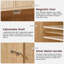 Armoire d'appoint en rotin 49,4 po Bolten-876910058
