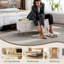 Banc de rangement avec repose-pieds Modern End-658490559