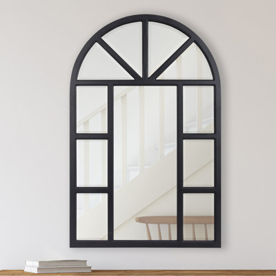 Redwood Engineered Wood Flat Mirror