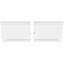 Médaillon de plafond contemporain 24 po x l 12 po x H 1 po x P 8 1/4 po x P 1 po-36078506