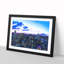 Melbourne Australia Skyline at Dusk - Picture Frame Graphic Art Print-56859718-56859717