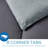 Nestl All Season Solid Lightweight Down Alternative Reversible Comforter-985451505-985451511