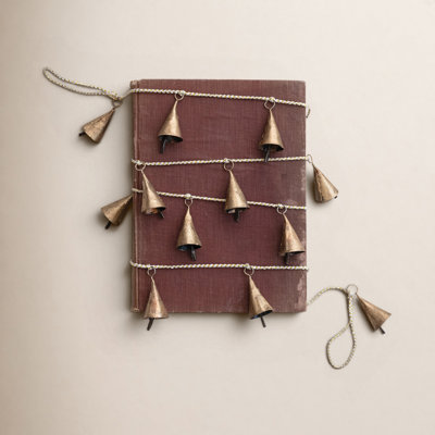 72" Metal Bell Christmas Garland
