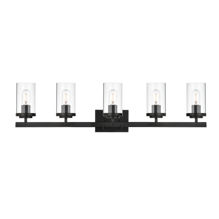 Red Barrel Studio® Analiha 5 - Light Dimmable Vanity Light & Reviews 