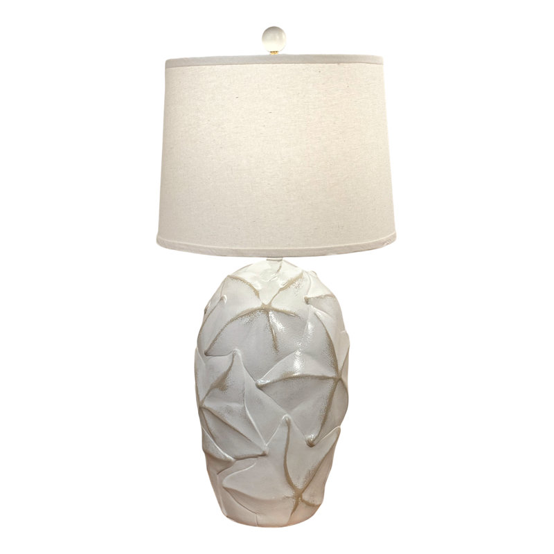 Farmhouse/Sisal Starfish Table Lamp