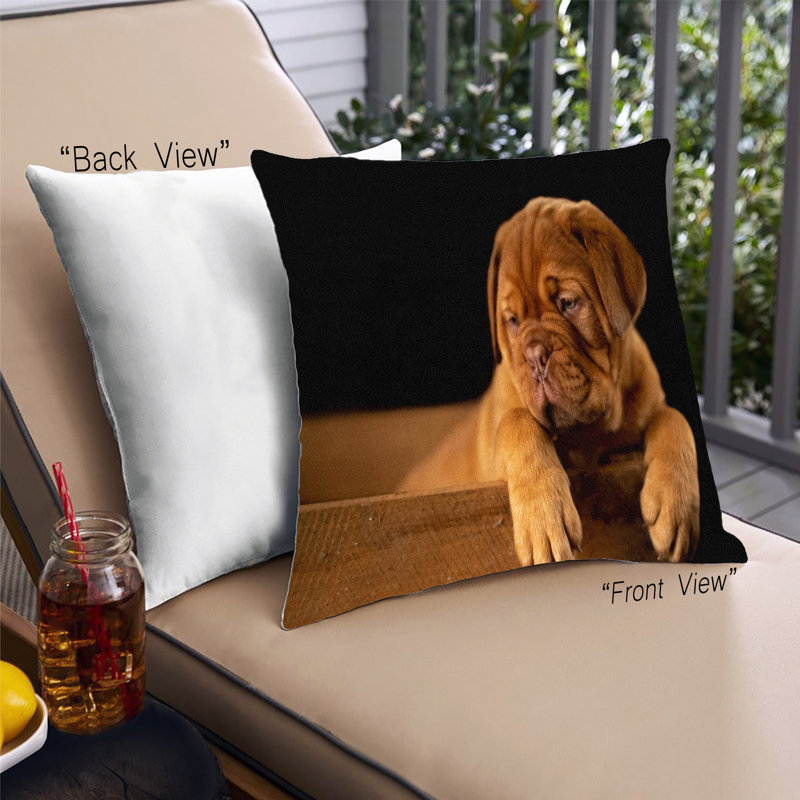 Coussin Dogs Dogs 73, Microsuède
