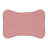Crimson Beige - 1 Piece Bone Shape Feeding Mat