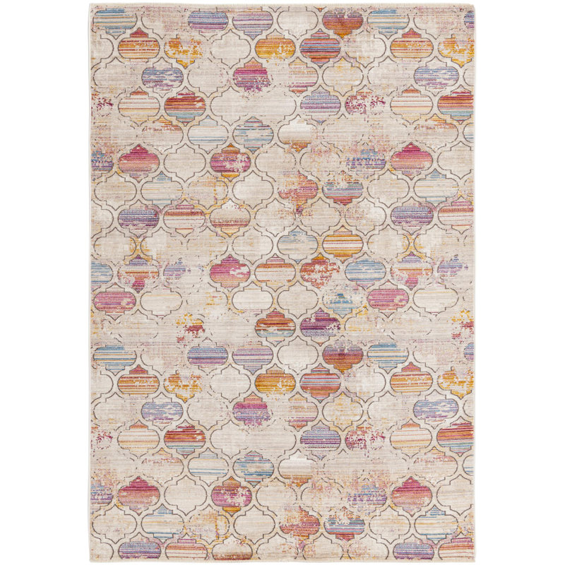 Orianthi Geometric Indoor Rug, Rectangle 6' x 8'9"