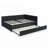Full Size Daybed with Trundle, Tufted Sofa Bed Frame, Comfortable Backrest and Armrests, Velvet Upholstery, Space-Saving Design-1450109622