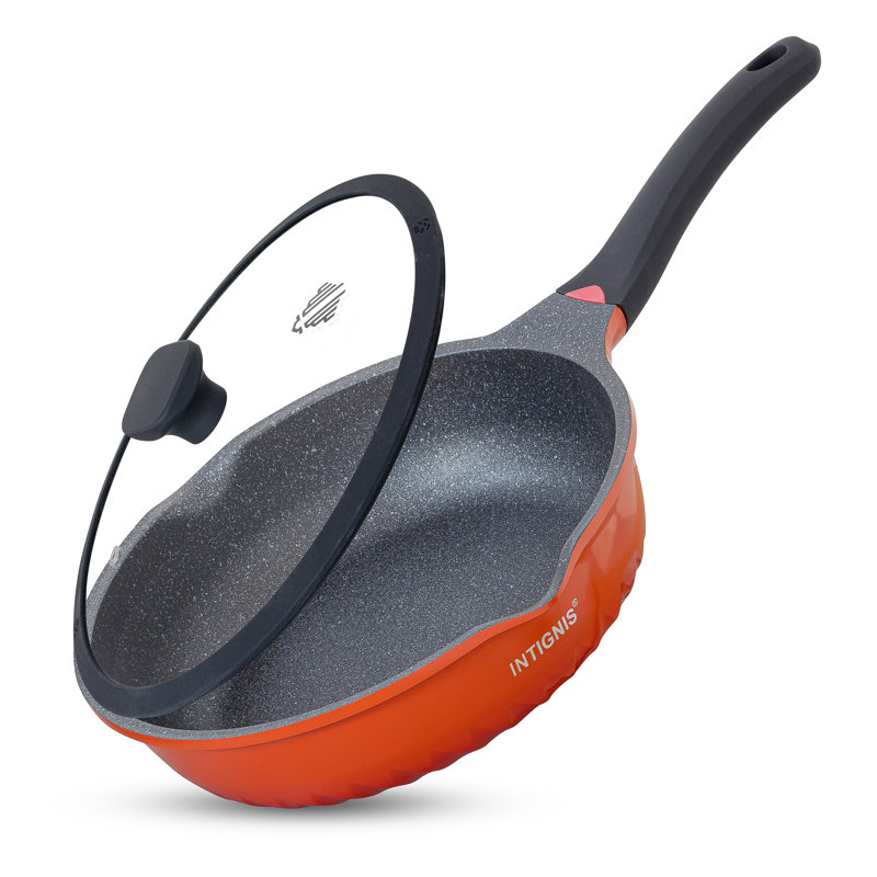 Non-Stick Frying Pan, Orange