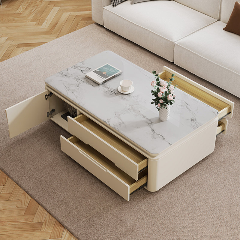 Ansell, Blanc / Gris, H 19,7 po x L 55,1 po x l 31,5 po