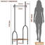 51cm Adjustable Clothing Rack