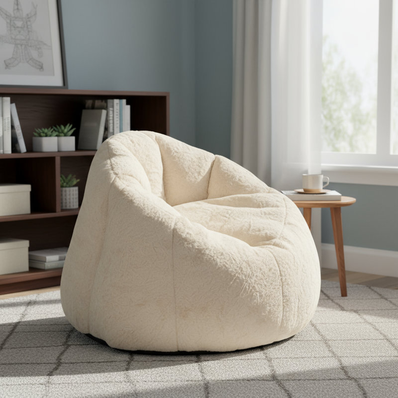 Fauteuil à billes Beige