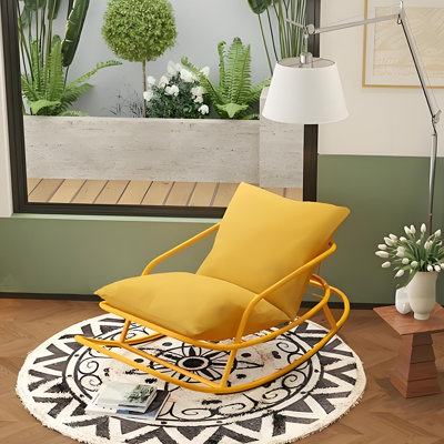 Chaise berçante confortable