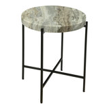 Cirque Marble End Table