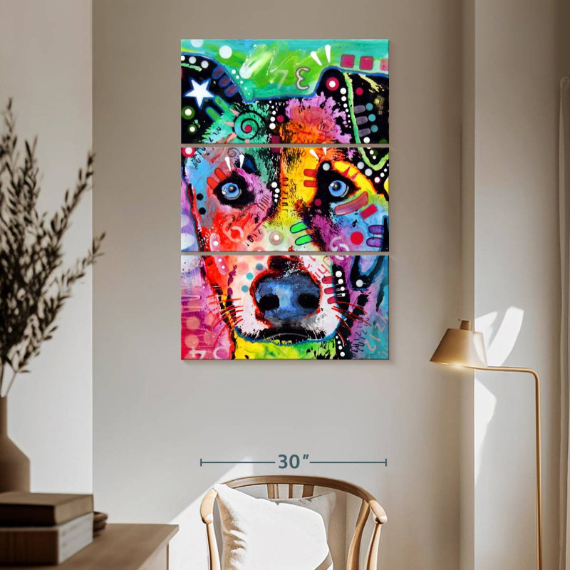 Brampt Flipped, 65" H x 42" W