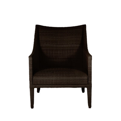 Athena Plus Woven Lounge - Black Walnut