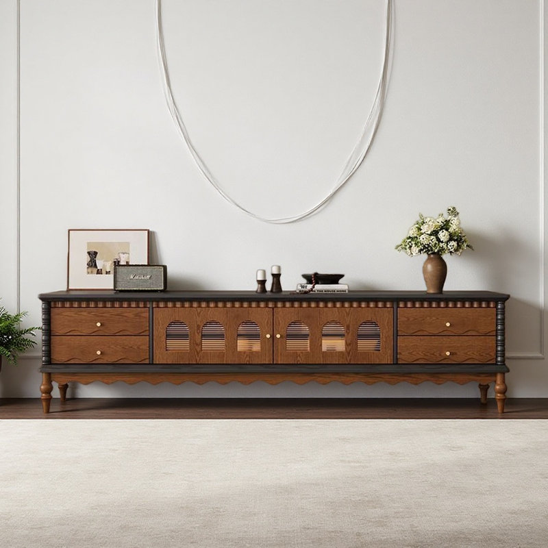 French Retro Storage Design TV Cabinet