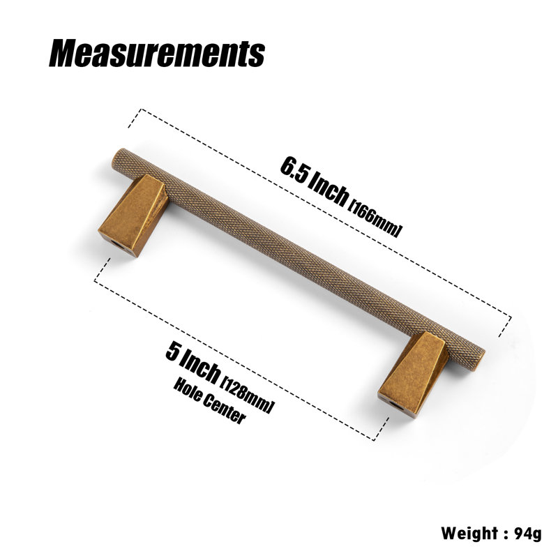 Creative Shape Bar Pull Multipack, 5" Center to Center