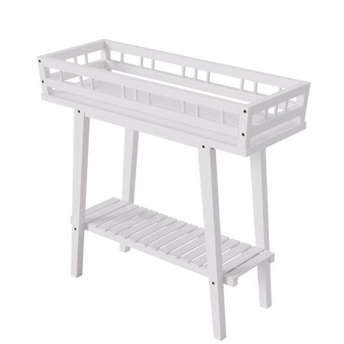 Bathroom Plant Stand White