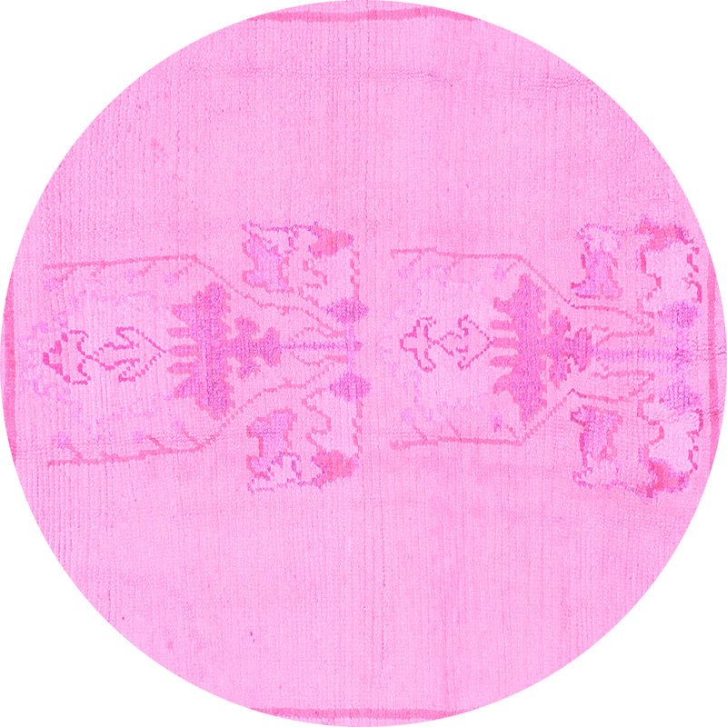 Bryen Abstract Indoor Rug, Round 6'