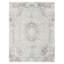 Tapis traditionnel gris / ivoire lavable à la machine-1410580917