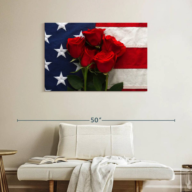 Roses pour le Jour du Souvenir, H 26 po x l 39 po