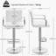 Height Adjustable Swivel Bar Stool -884858059-915059202