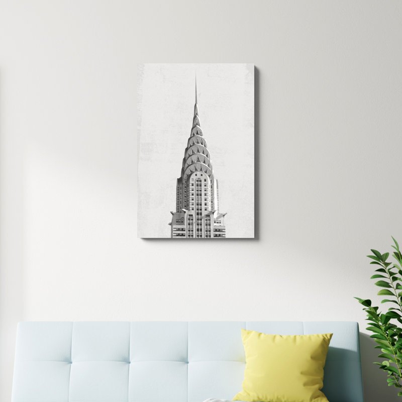 " Chrysler Building NYC ", 36" H x 24" W