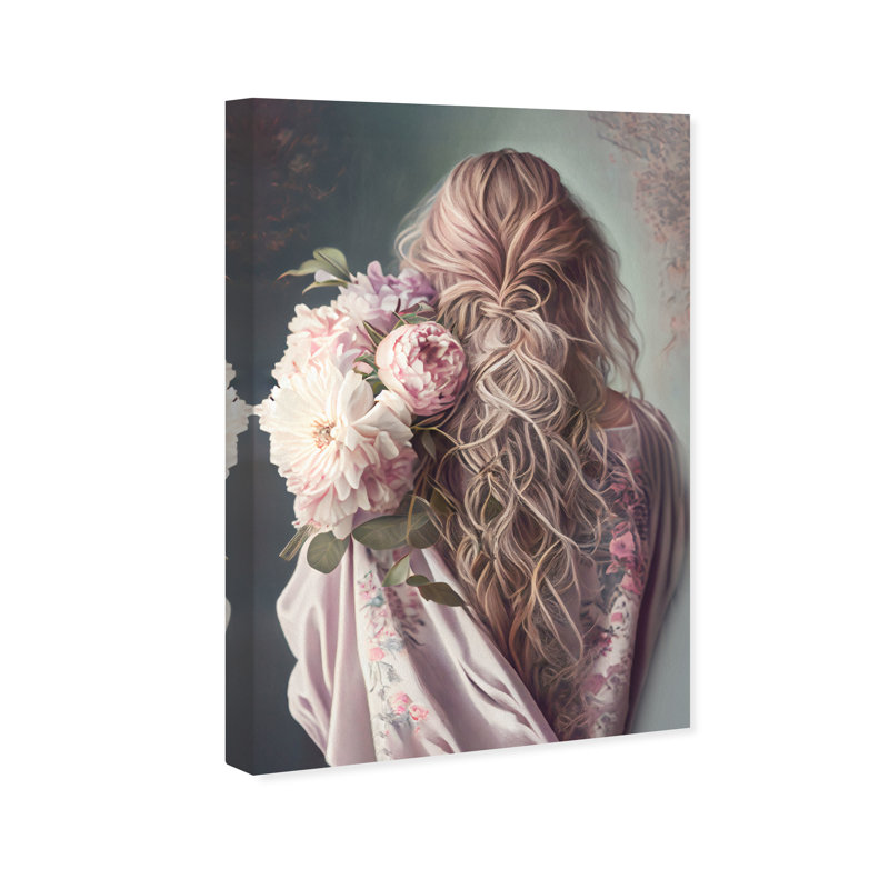 Tayveion Adrienne sur toile, H 24 po x l 16 po x P 0,8 po