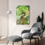 Art mural en verre Winston Porter «Turtle Dove Tree» par Carol Cavalaris-1583829645