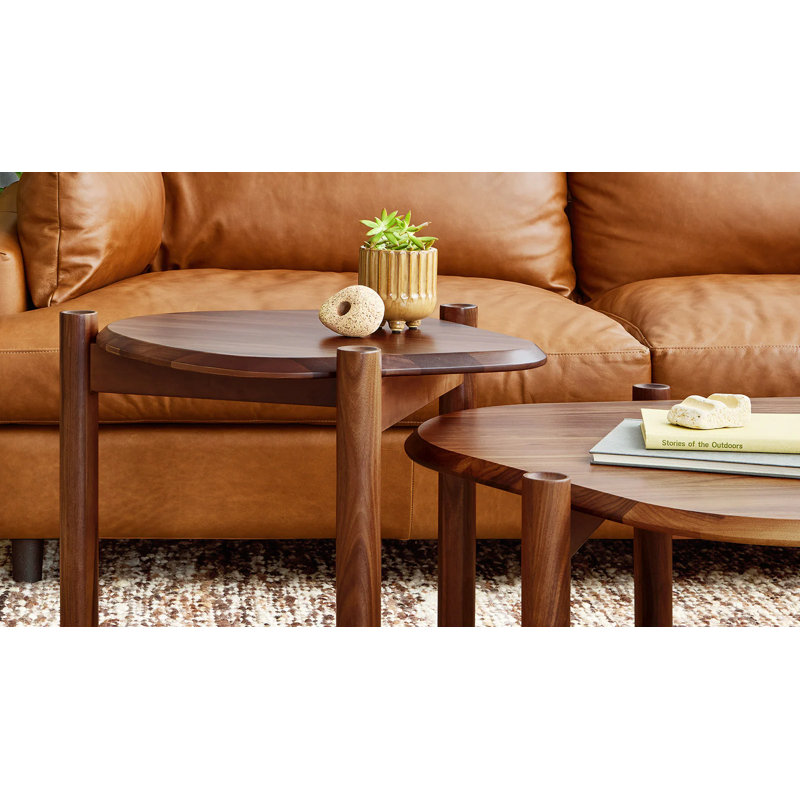 Monarch End Table, Natural Walnut