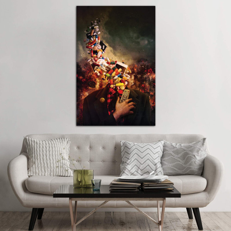 Comfortably Numb by Mario Sanchez Nevado - Wrapped Canvas Print, 66.04 cm H x 45.72 cm W x 1.91 cm D