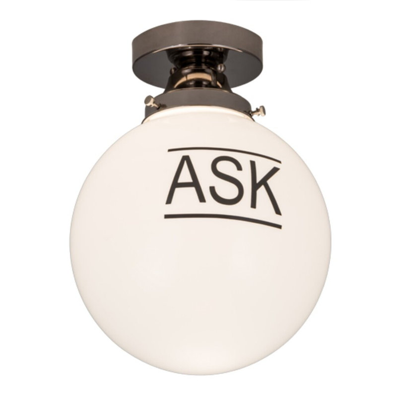 Personalized 1 - Light Semi Flush Mount