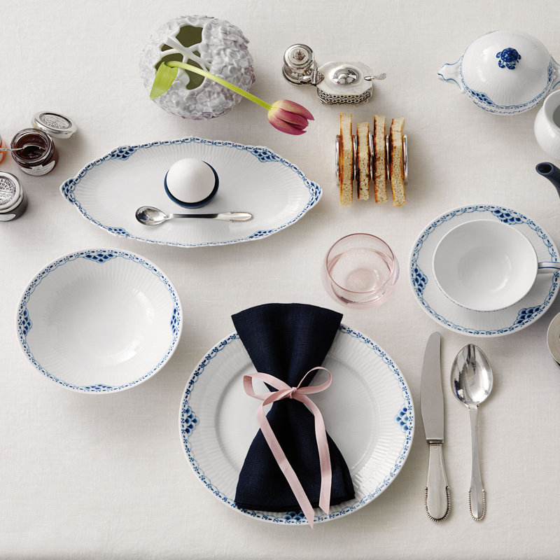 Princess Royal Copenhagen Plate, 7.5" W