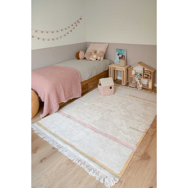 Eco City Rectangle Handmade Cotton Blend Rug, Rectangle 4'7" x 6'7"