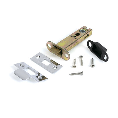 Polished Chrome 4" Heavy Duty Latch