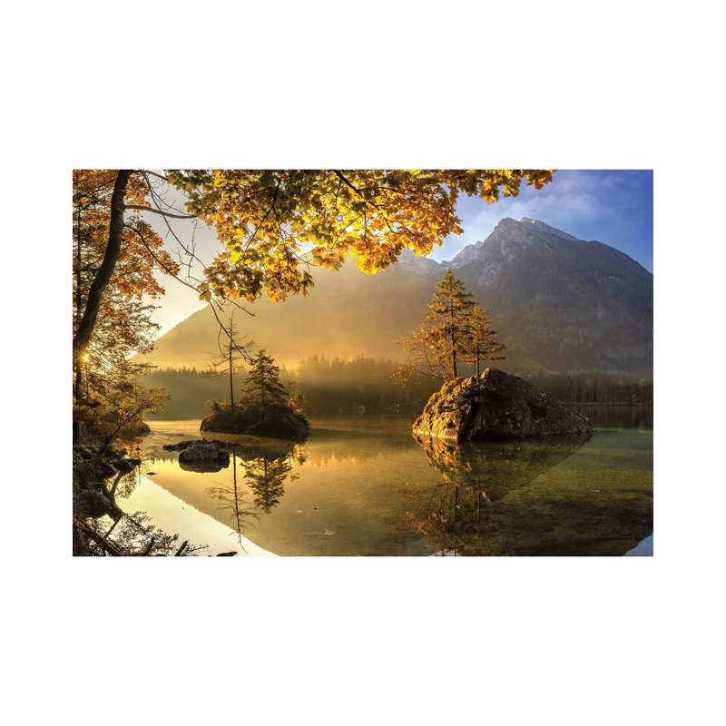 Lake Hintersee by Keller - Wrapped Canvas Print, 66.04 cm H x 45.72 cm W x 3.175 cm D