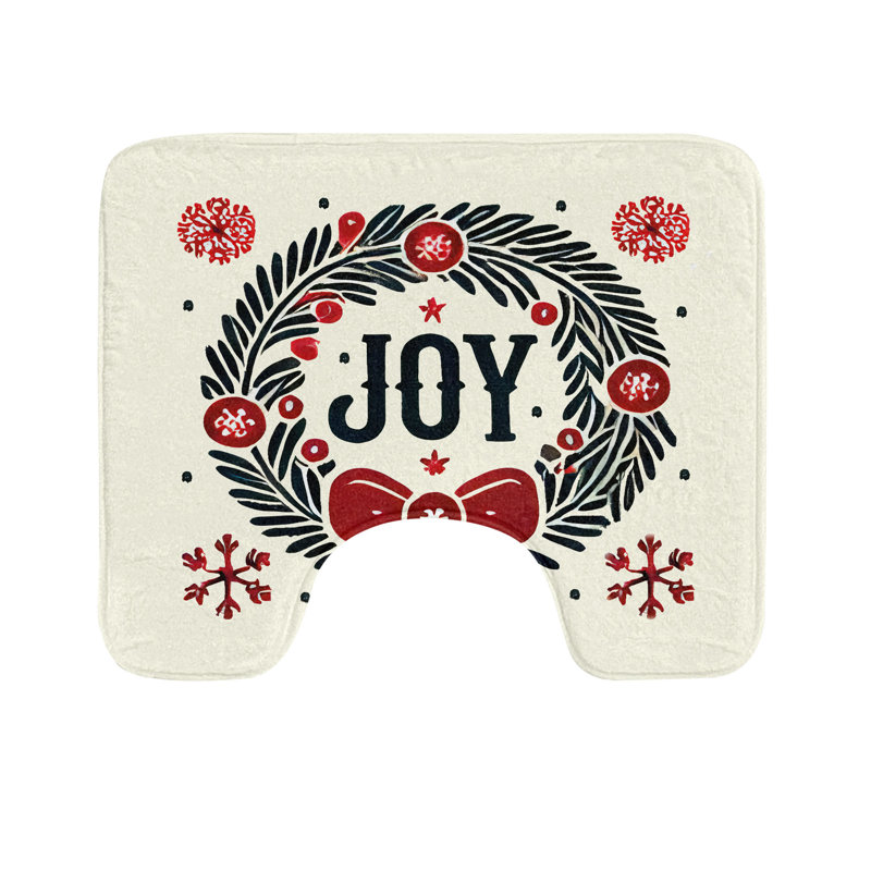  Tapis de salle de bain Christmas U