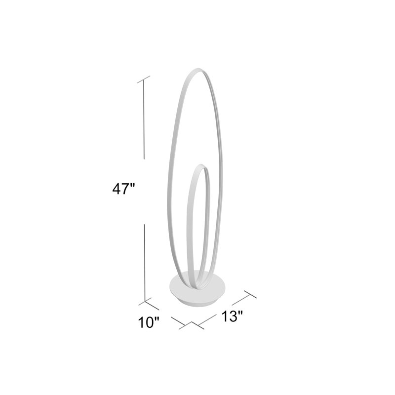 Lampe sur pied 126 del Carthage