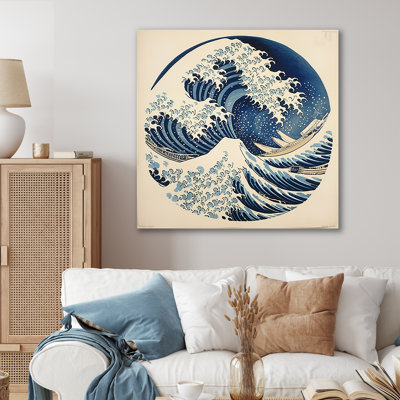 Great waves in Japan - Japan Art Large Wall Art